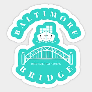 Baltimore Bridge Collapse Sticker